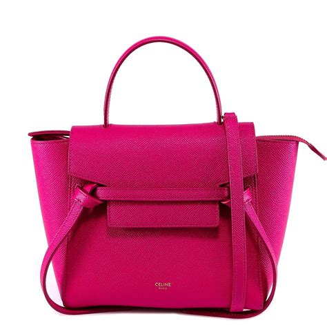 small pink celine bag